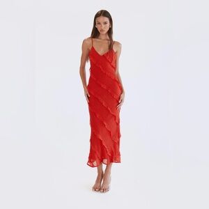 Red Maxi Dress